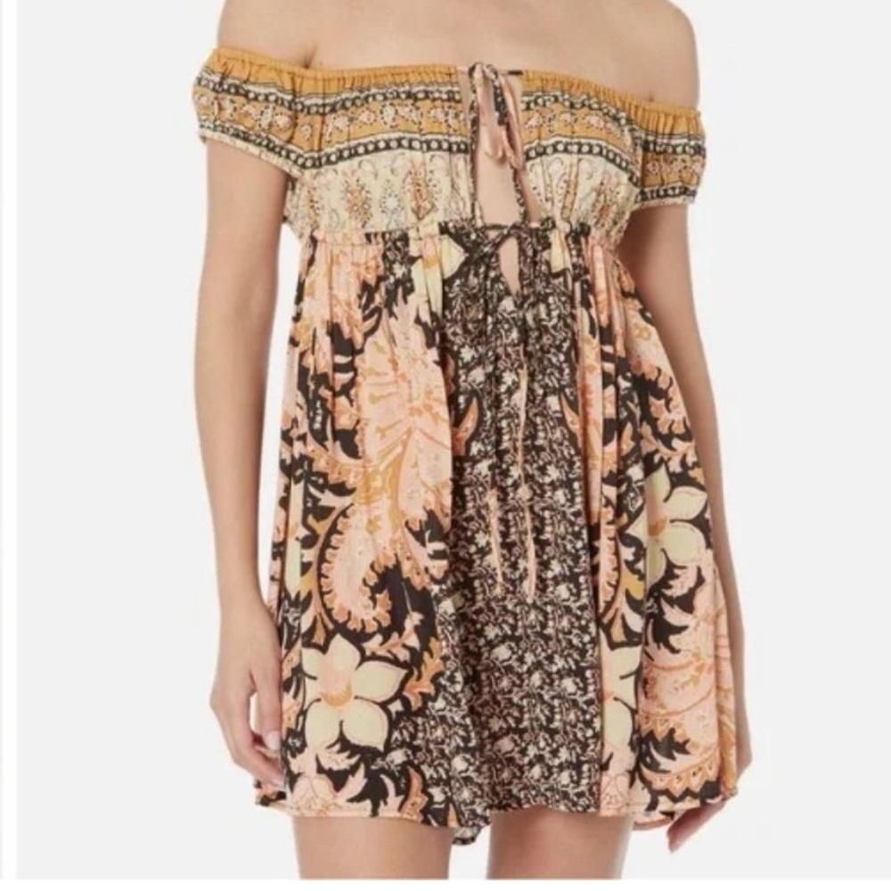 NWT- Free People Intimately FP Bali Mariposa Mini Slip
Dress Tunic Boho